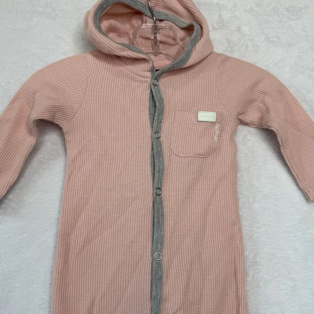 Baby Girl 7 for all‎ Mankind 3-6 Month Coverall One Piece Pink